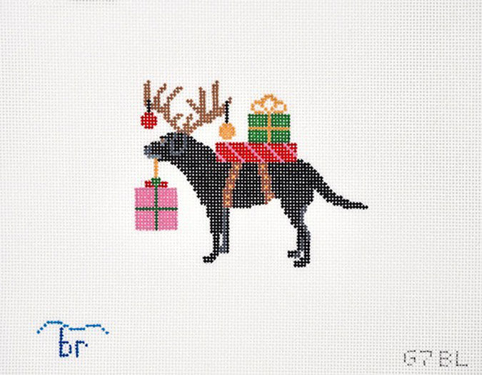 Special Delivery - Black Lab Canvas
