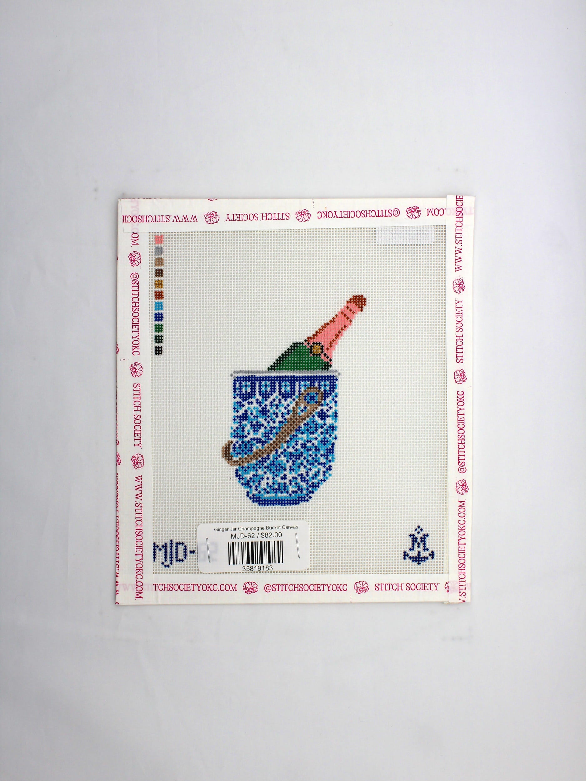 Ginger Jar Champagne Bucket Canvas