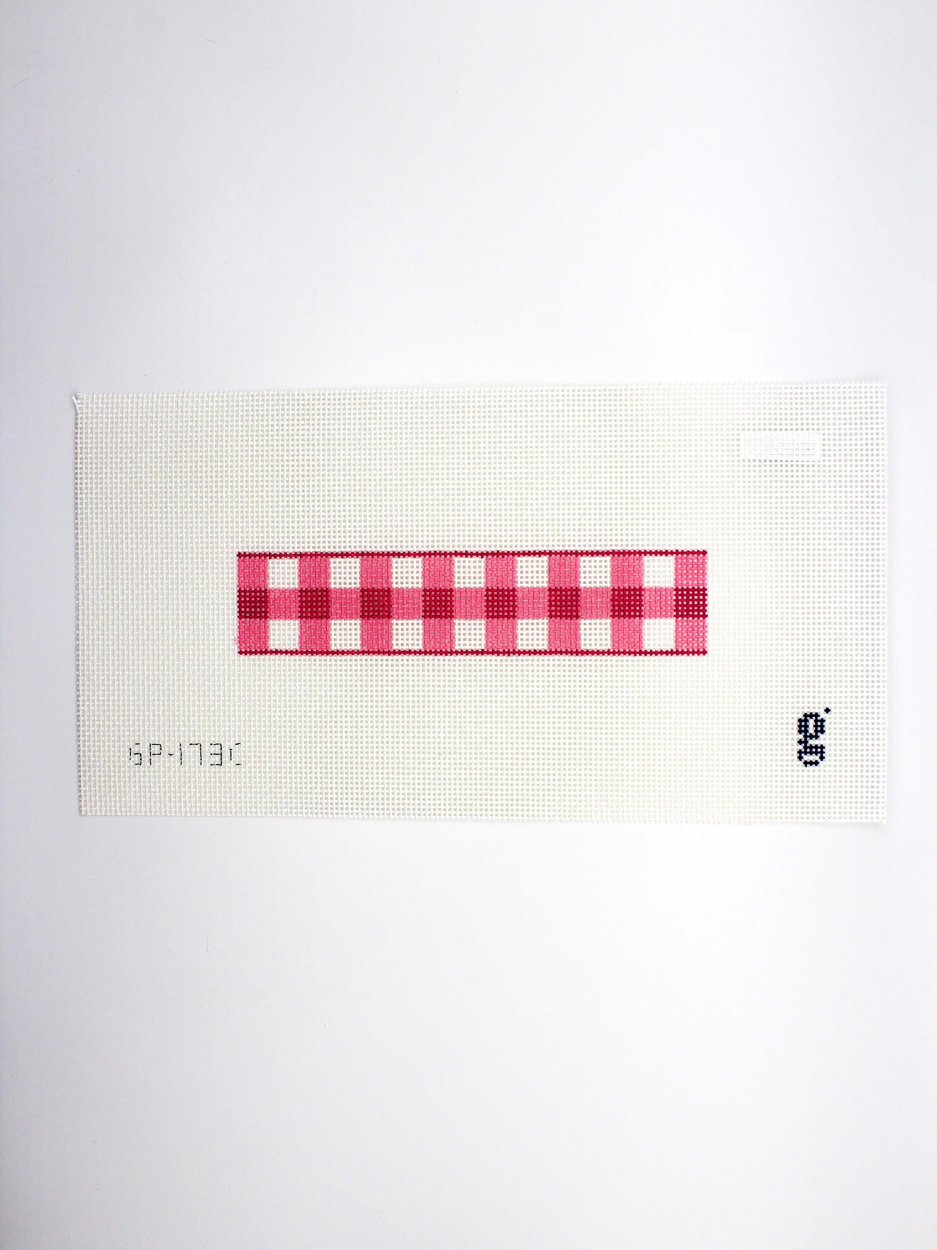 Gingham Fob - Pink 