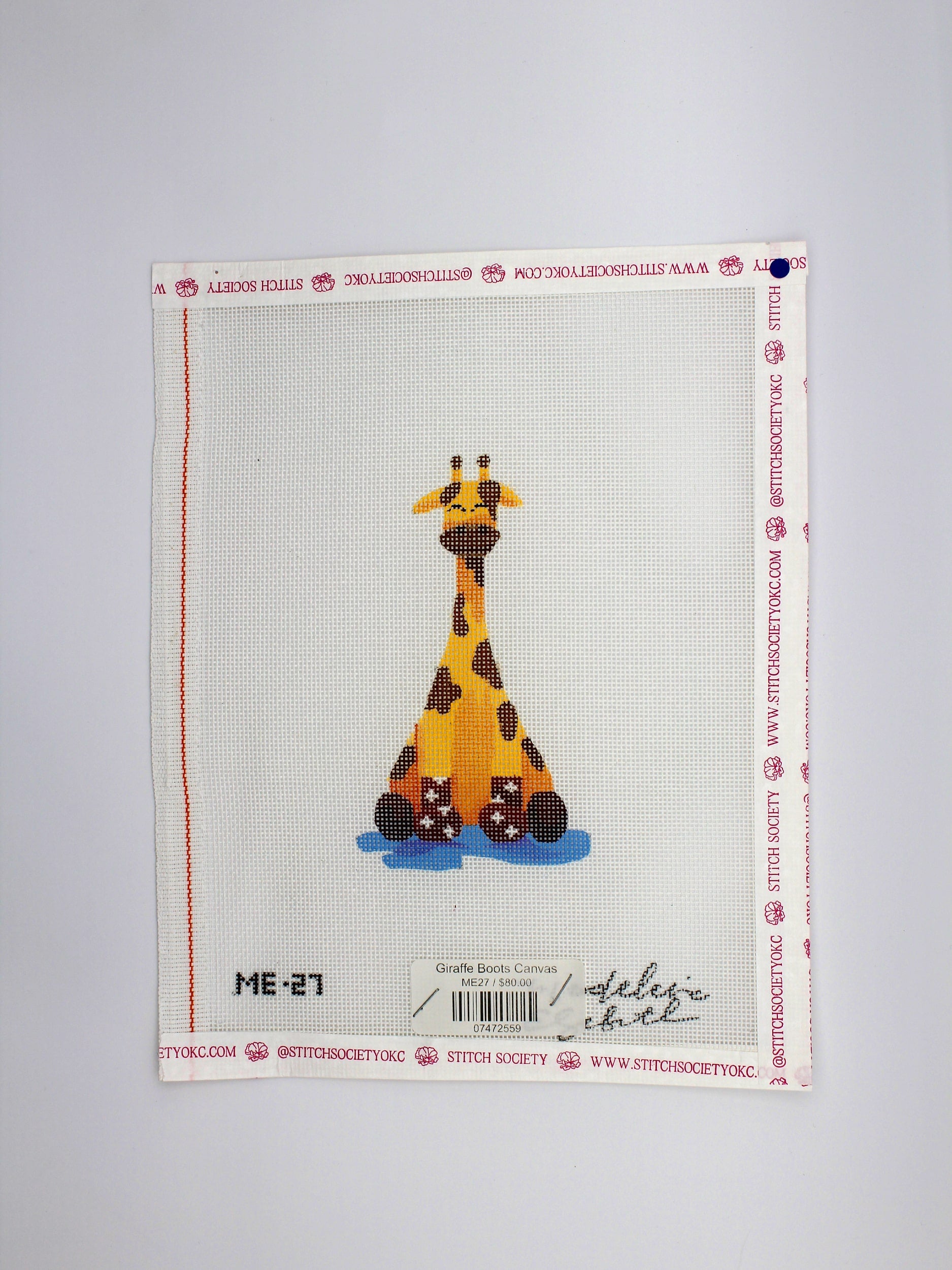 Giraffe Boots Canvas