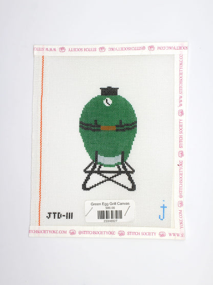 Green Egg Grill Canvas