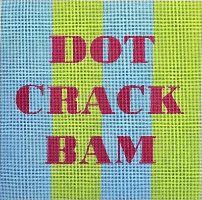 Dot Crack Bam Canvas