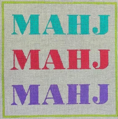 Mahj Mahj Mahj Canvas