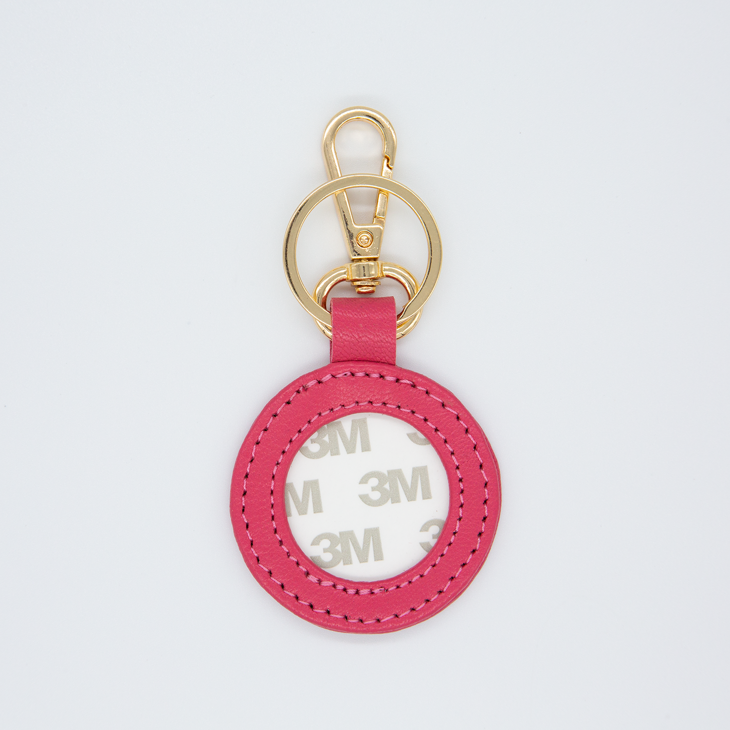 Self-finishing Leather Key Fob- Various Colors