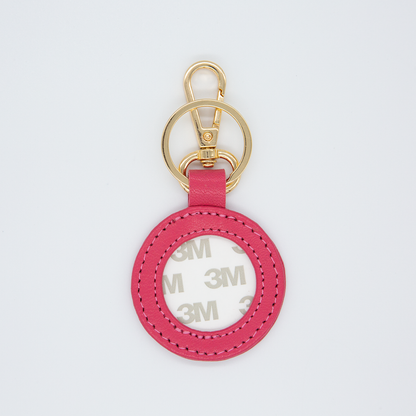 Self-finishing Leather Key Fob- Various Colors