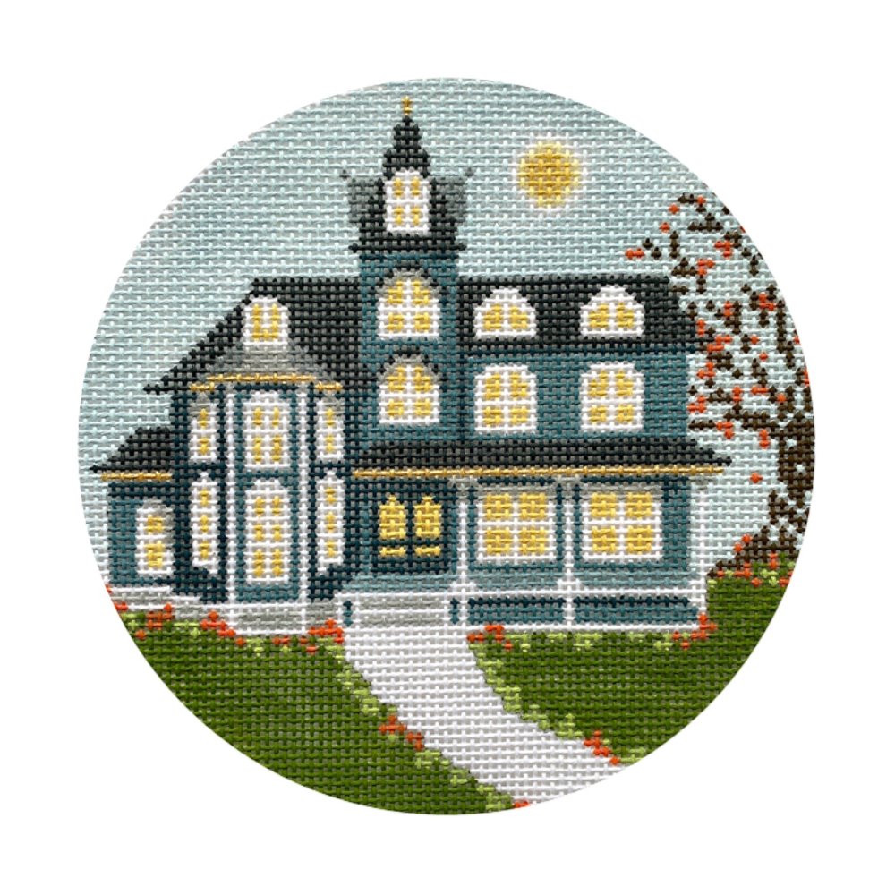 Haunted House Canvas