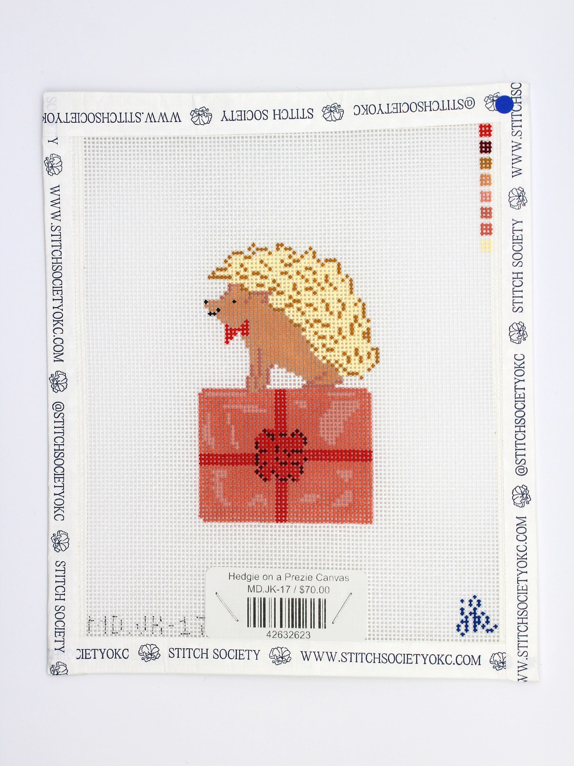 Hedgie on a Prezie Canvas