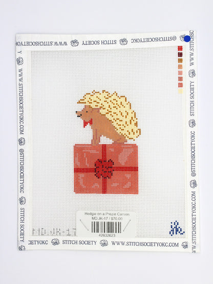 Hedgie on a Prezie Canvas
