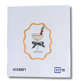 Holiday Cocktail Ornament Canvas