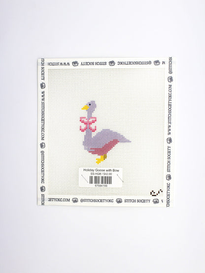 Holiday Goose with Bow