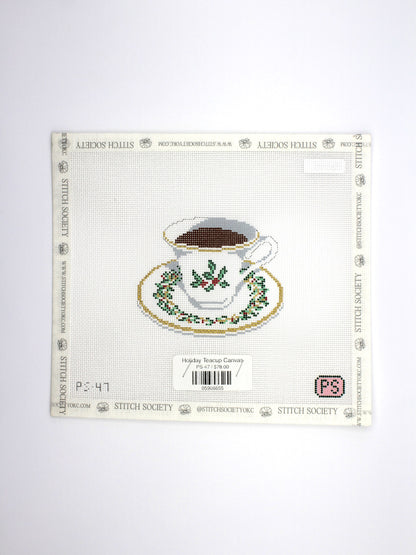 Holiday Teacup Canvas