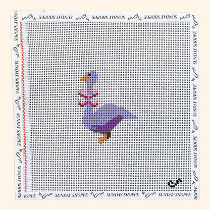 Holiday Goose with Bow