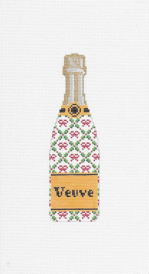 Veuve Bottle - Holiday Trellis Champagne