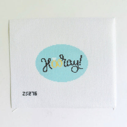 Hooray Printed Canvas