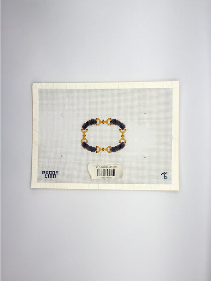 Horse Bit Frame Fancy Clutch Insert Canvas