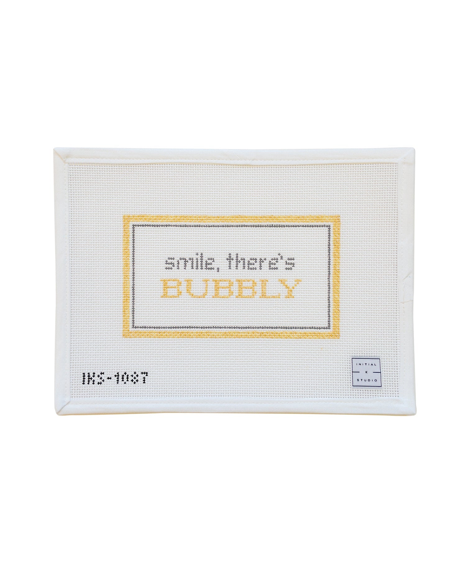 Smile There's Bubbly Canvas