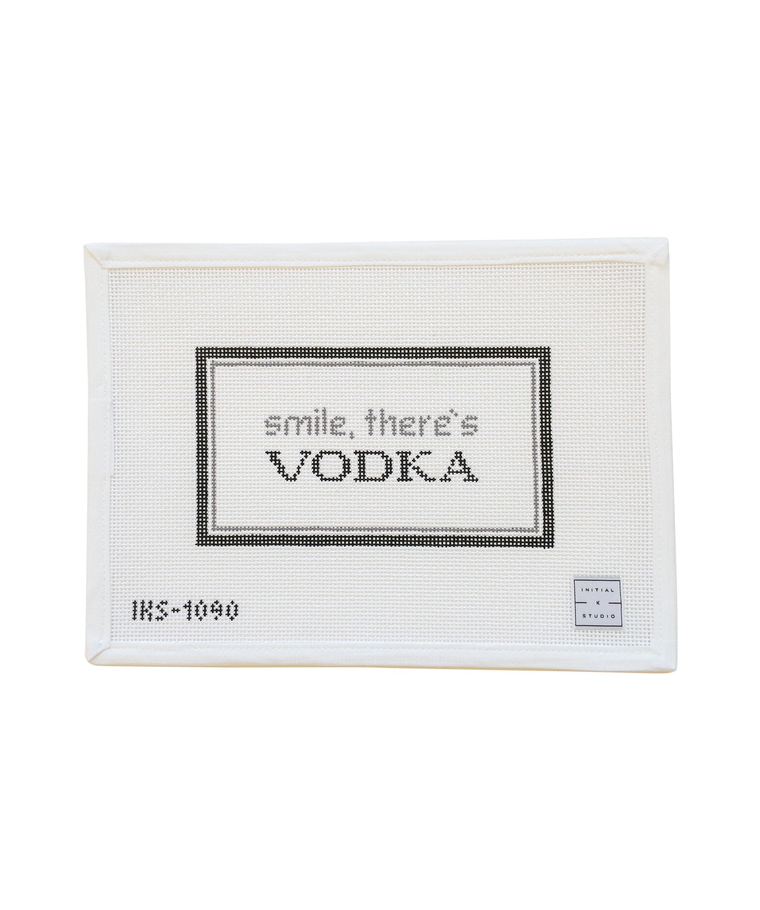 Smile There's Vodka Canvas
