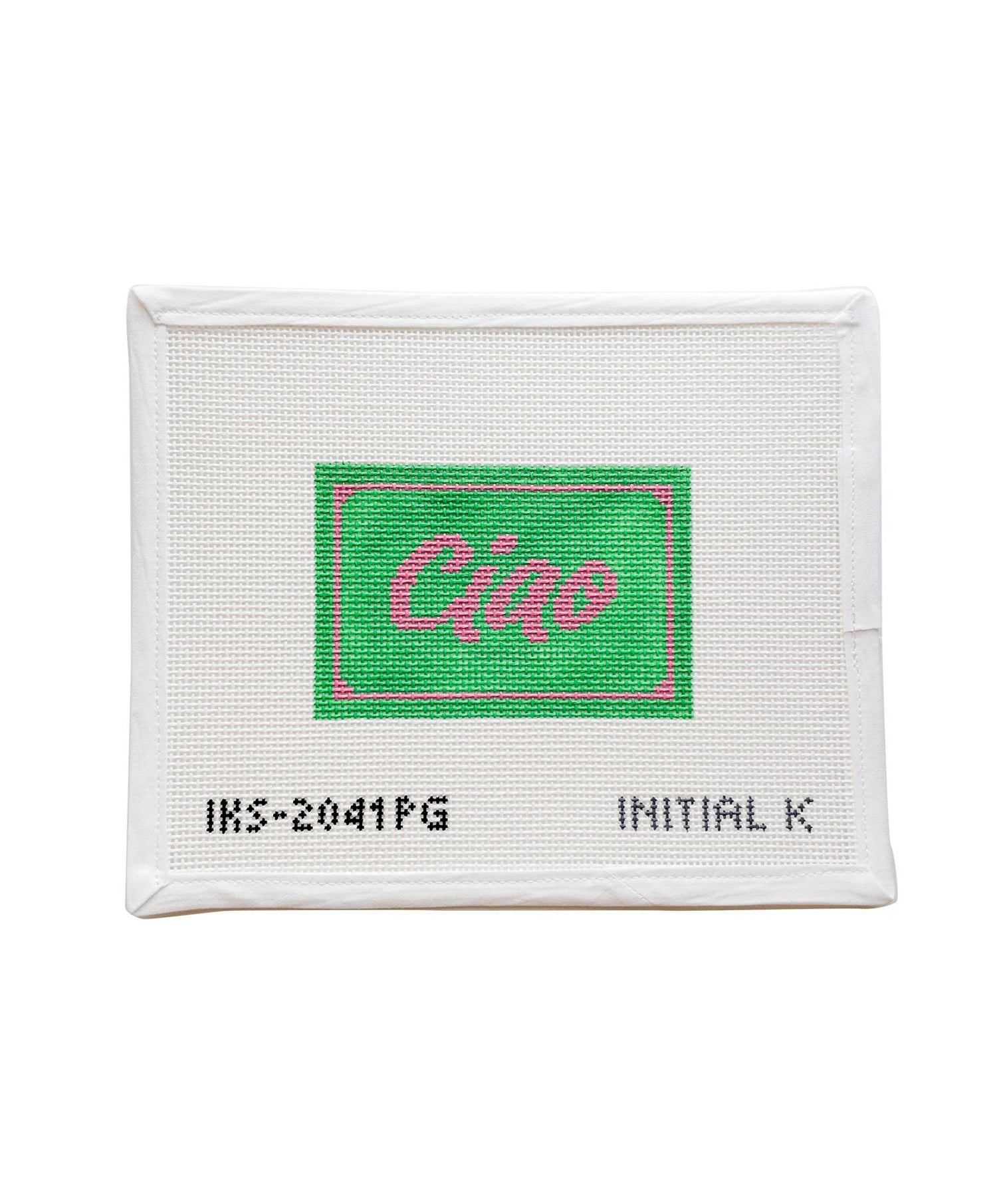 Ciao Pink/Green Passport Canvas