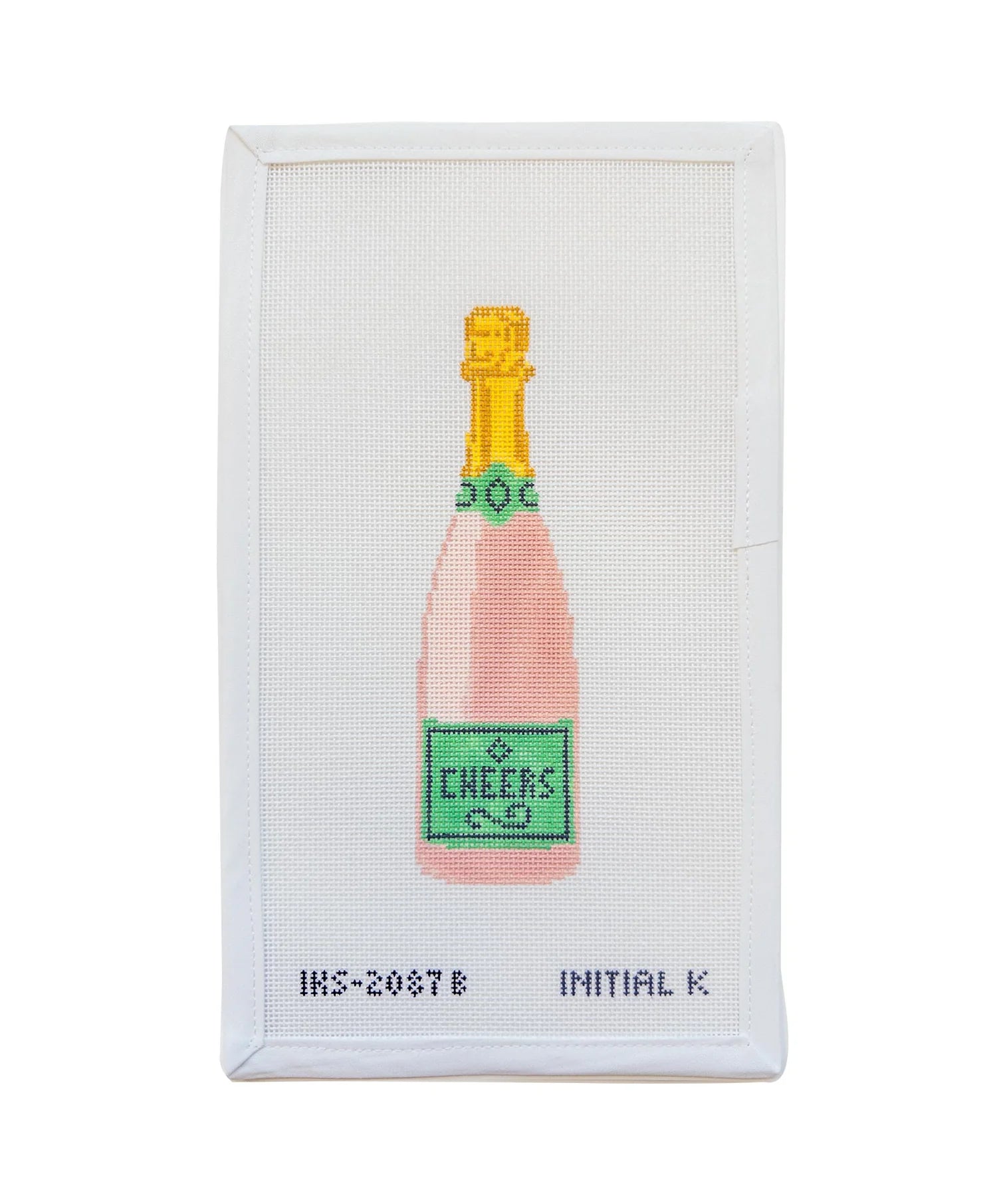 Cheers Champagne Ornament Canvas