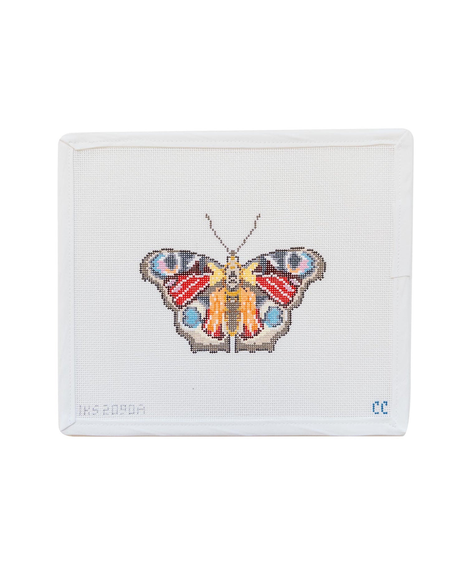 Peacock Butterfly Ornament Canvas