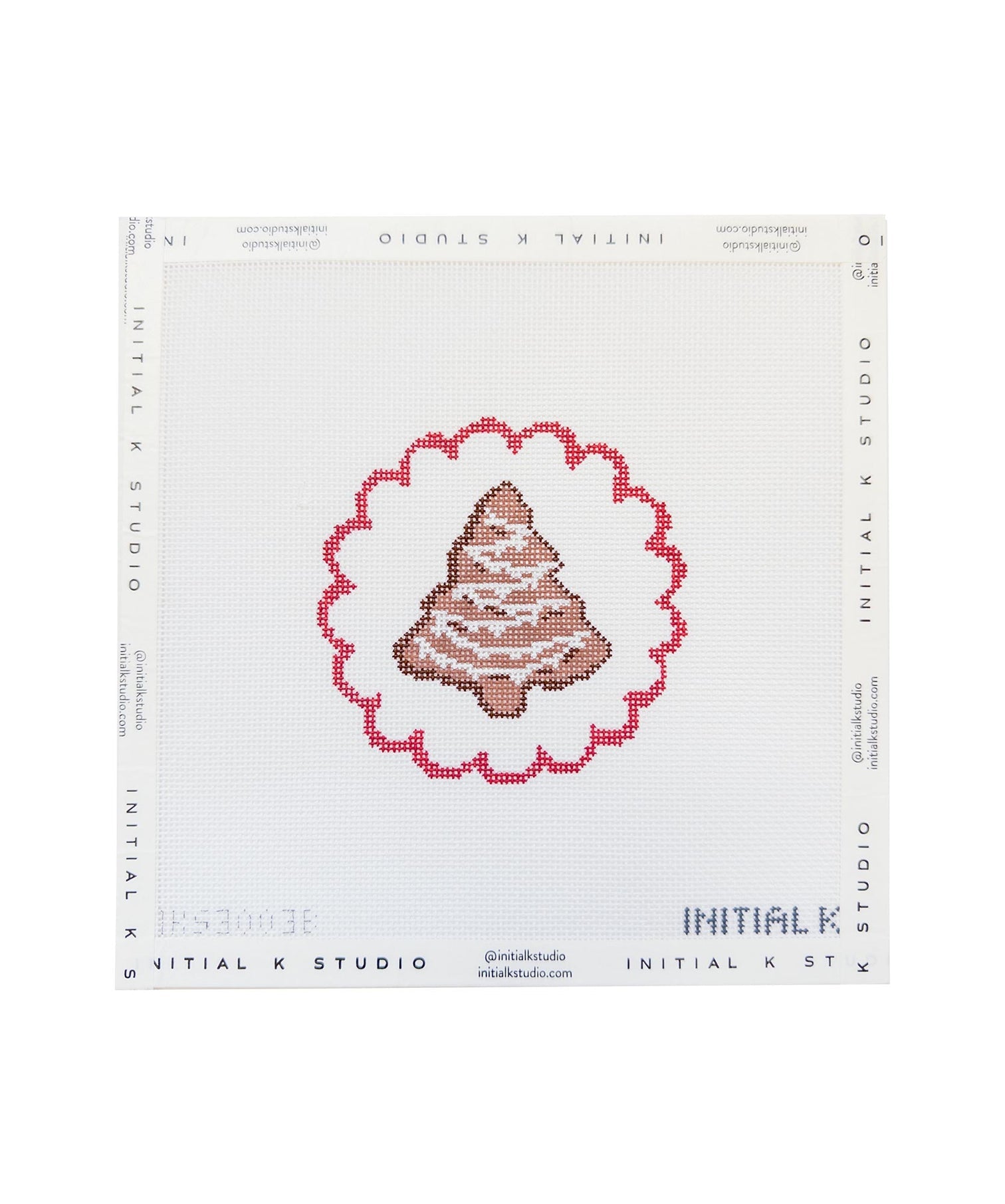 Christmas Tree Cookie Ornament Canvas