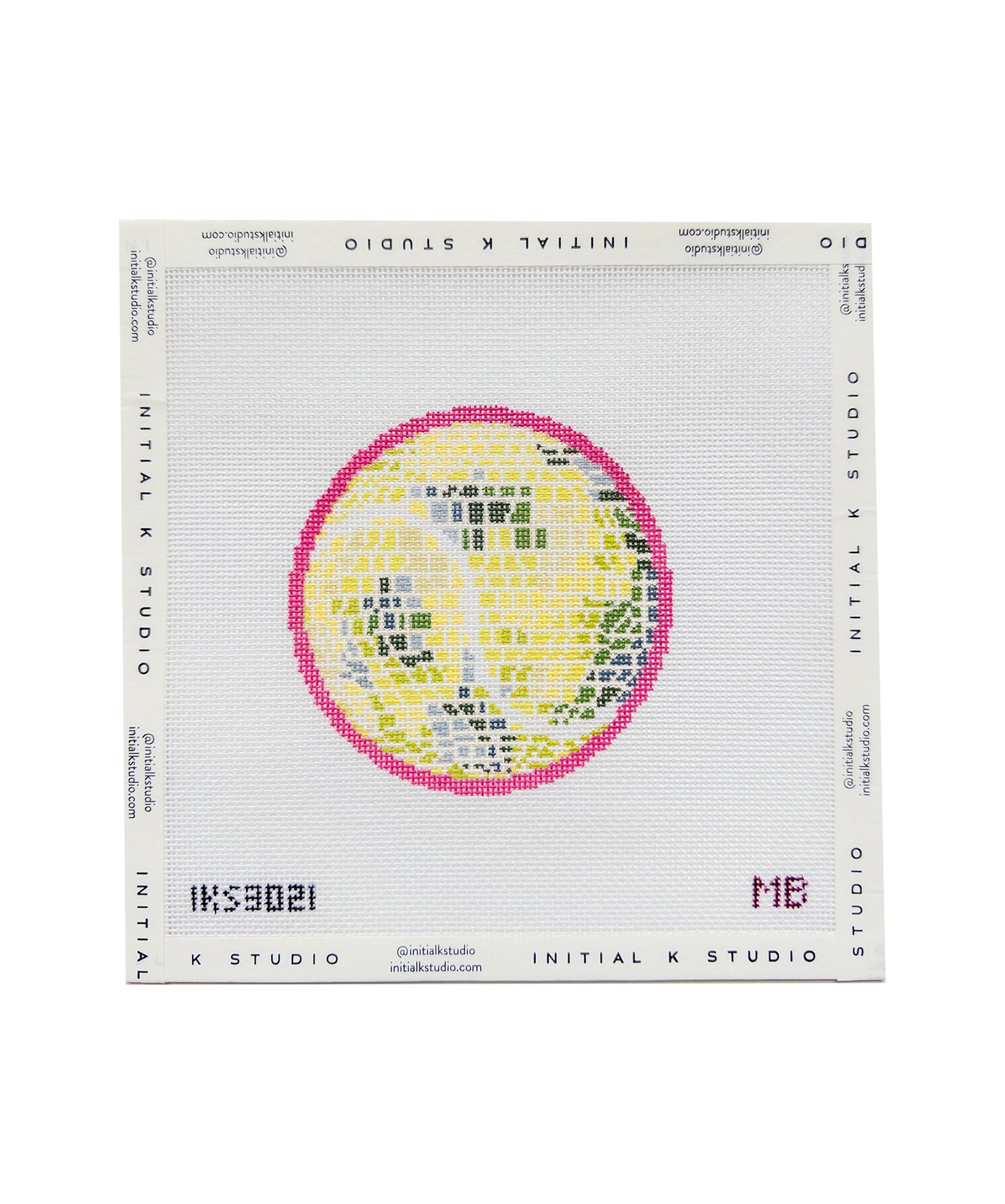 Disco Tennis Ornament Canvas