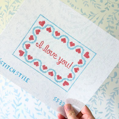 I Love You - Blue Canvas