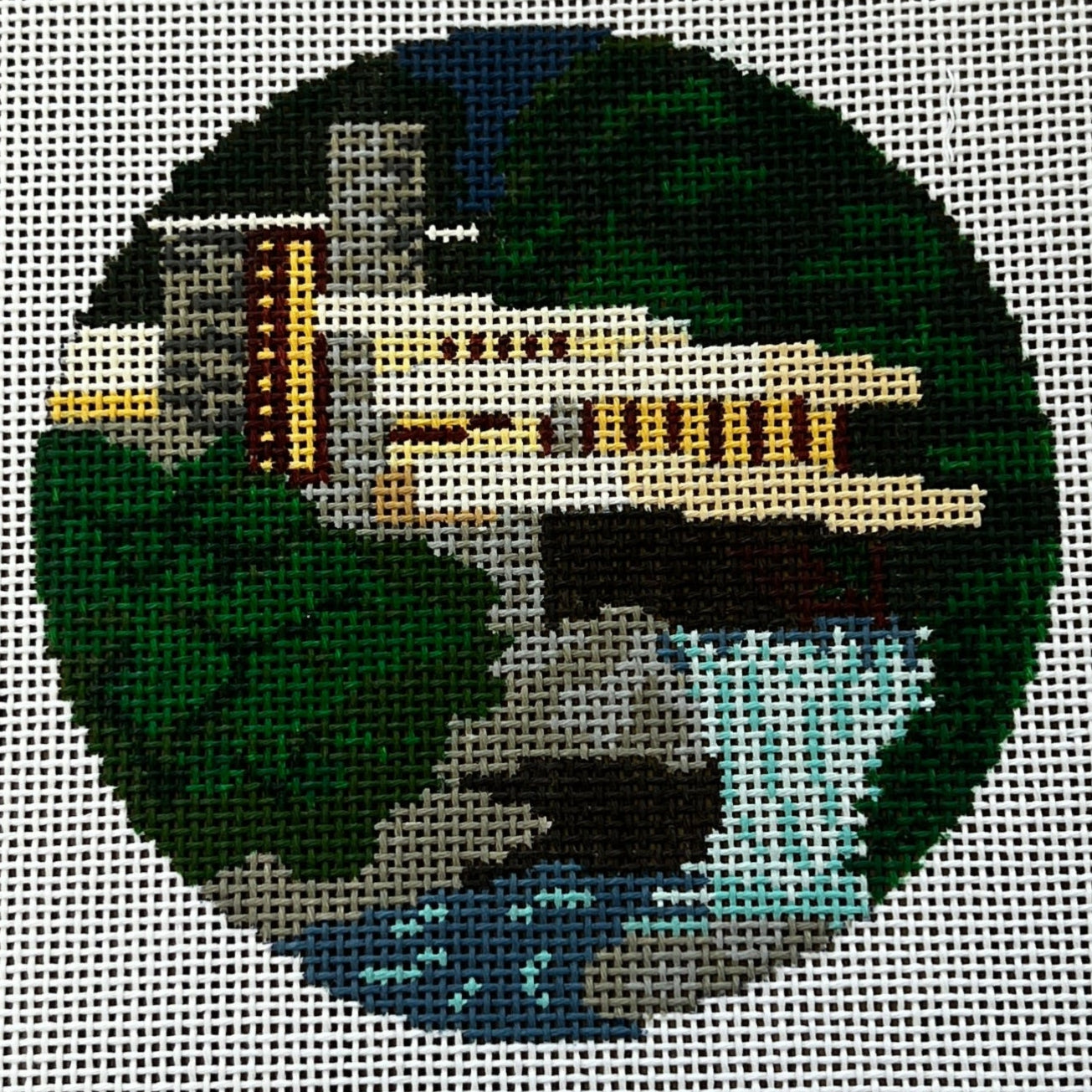Fallingwater Ornament Canvas