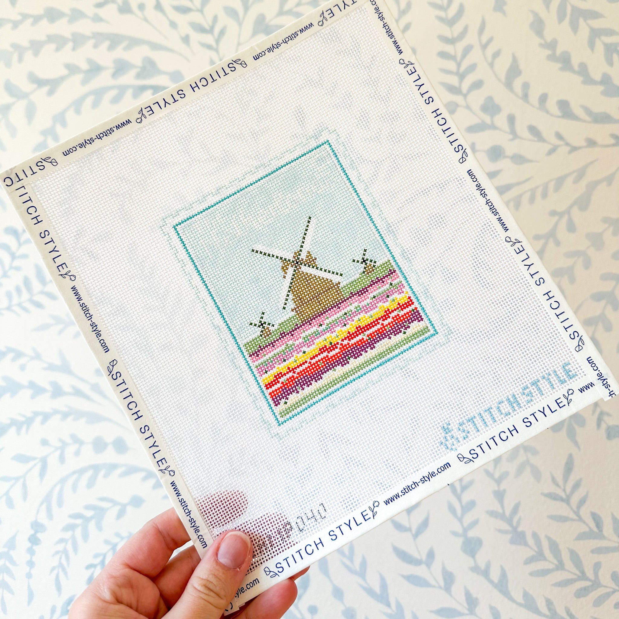 The Netherlands Travel Stamp Canvas