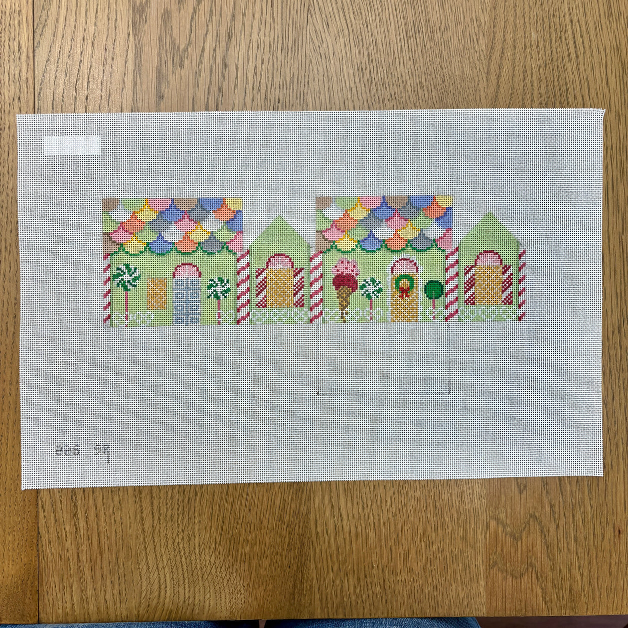 Pistachio and Neccos, 3D Gingerbread House - 18 mesh נ1