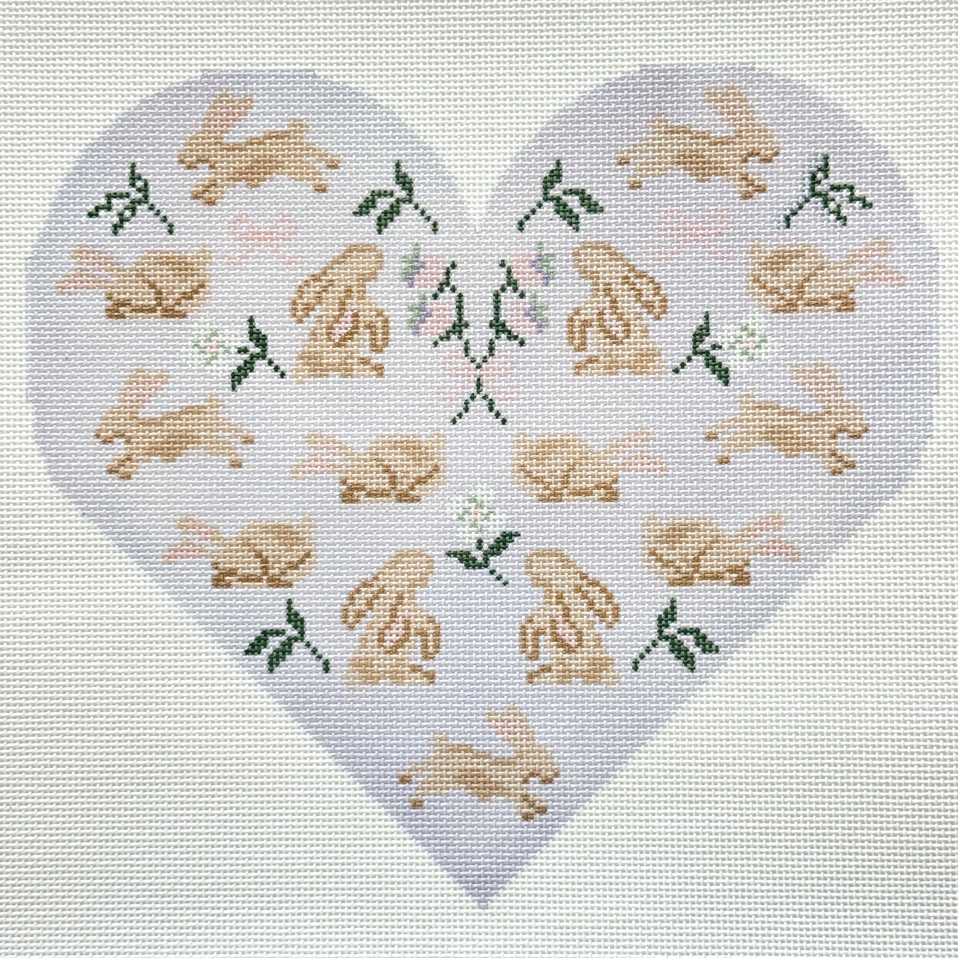 Love Bunny Pillow Canvas