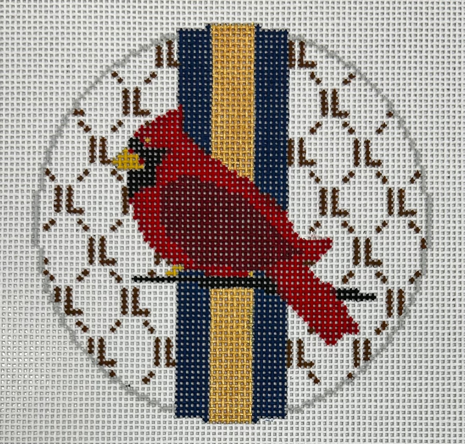 Designer Series - Illinois with Blue Stripe