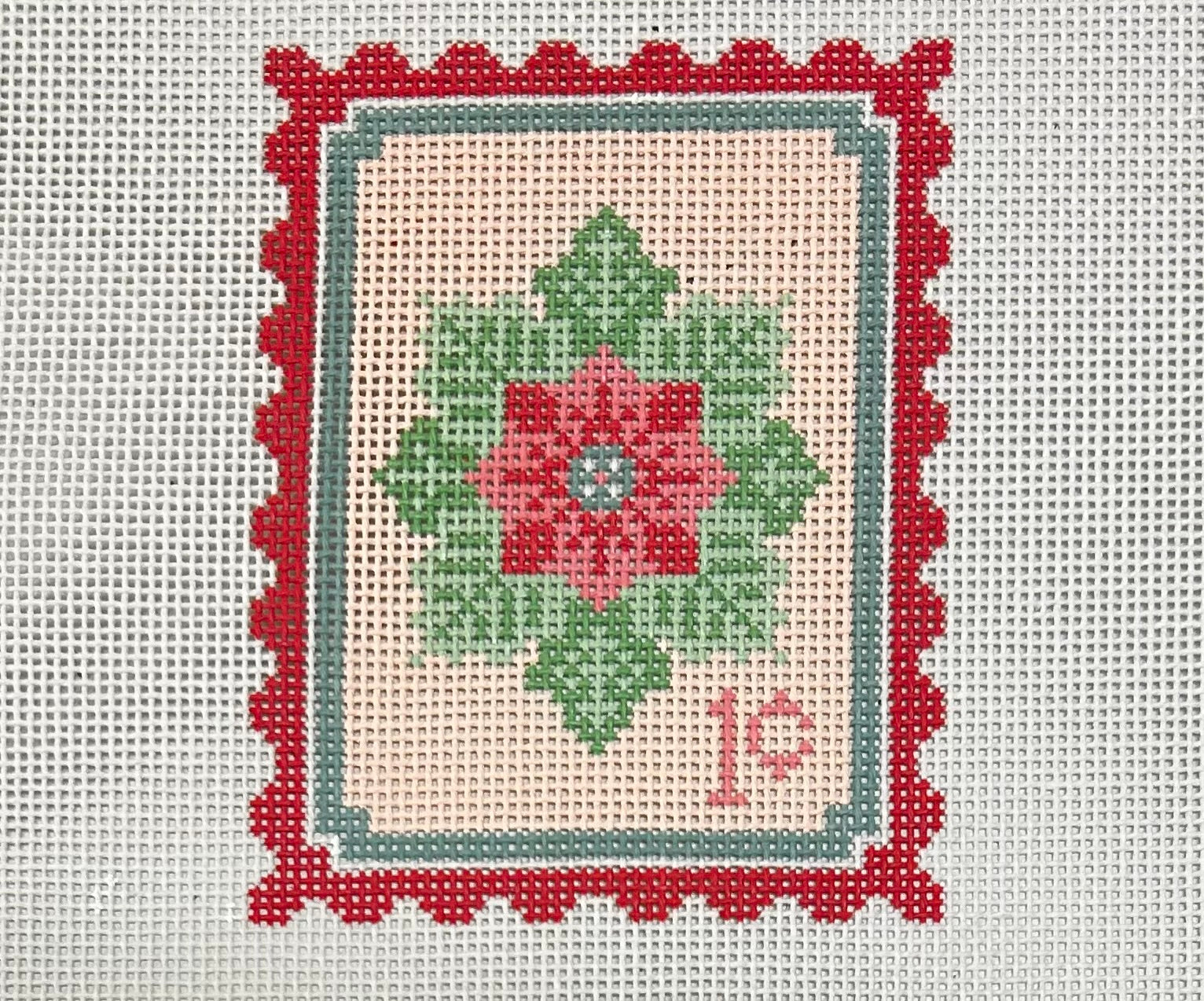 Holiday Stamps - Poinsettia