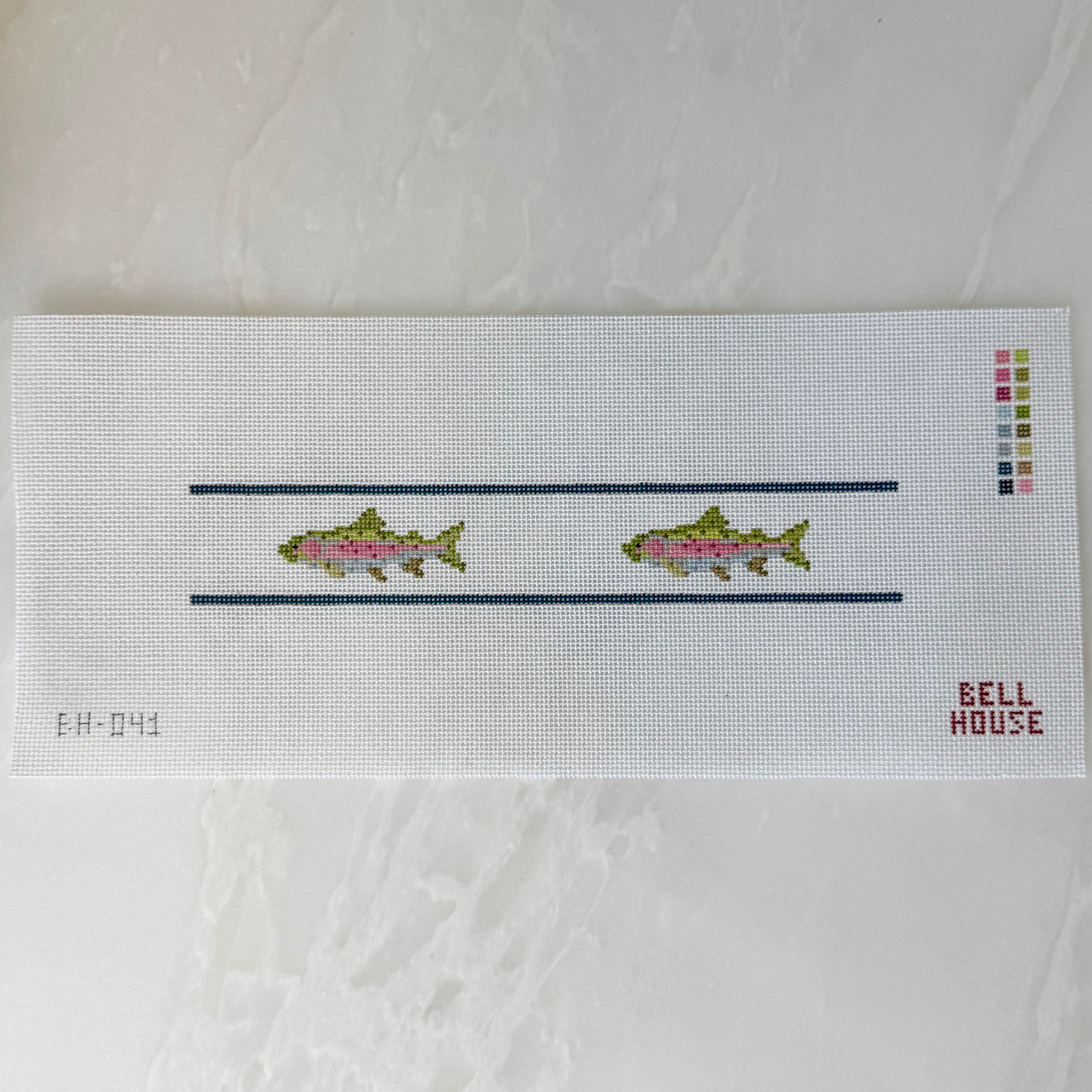 Rainbow Trout Key Fob | BH-041 Canvas