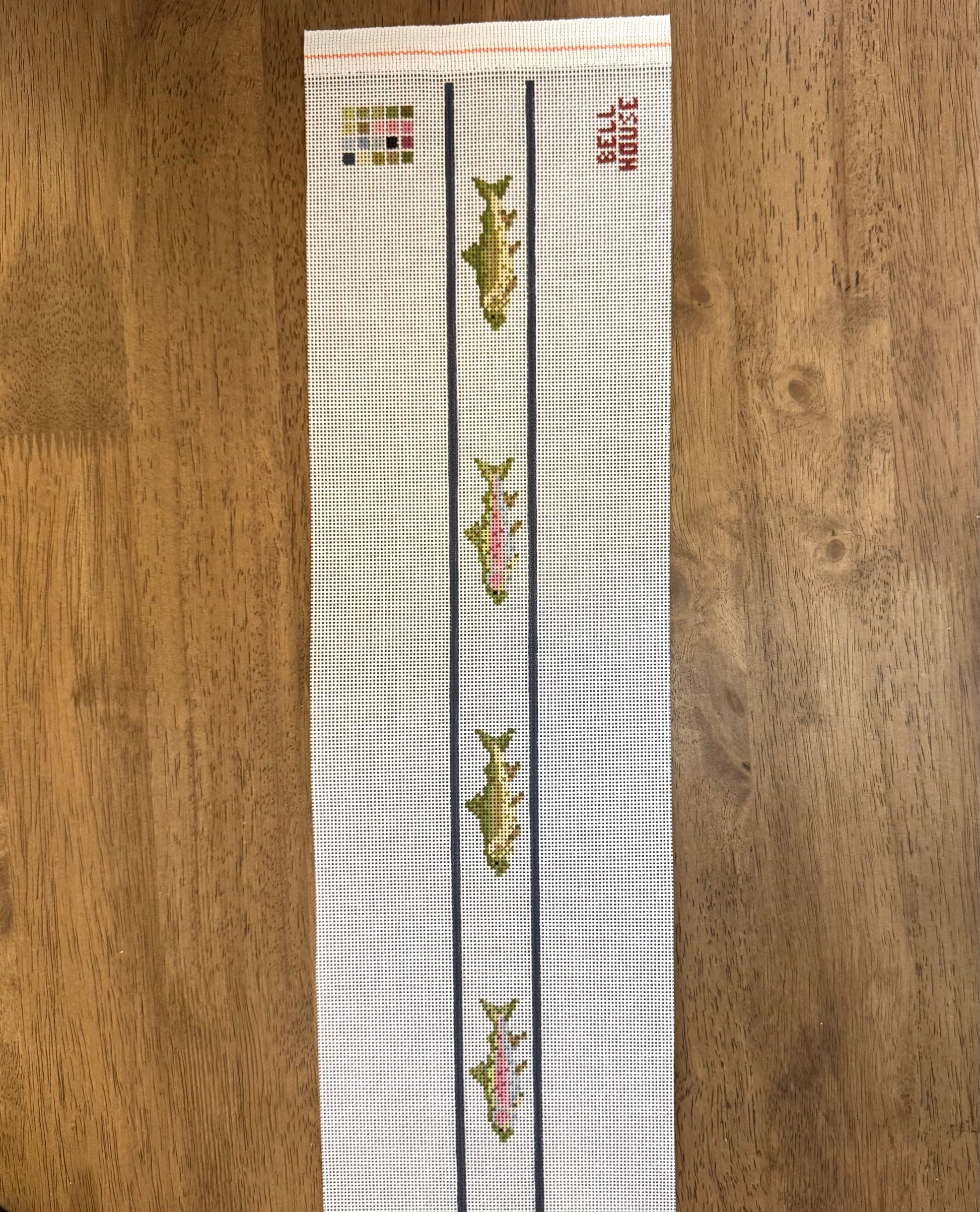 Alternating Trout Belt | BH-040 Canvas