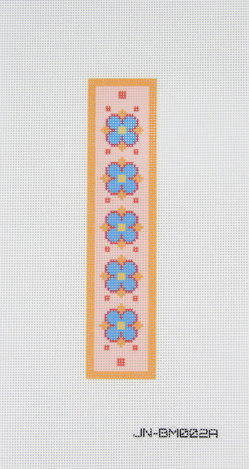 Blossom Bookmark Orange Canvas