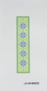 JN-BM002C Blossom Bookmark Green Canvas