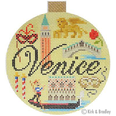 Travel Round Canvas - Venice