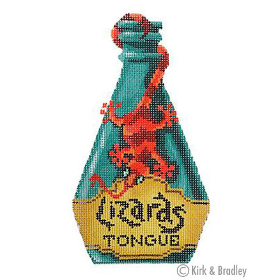 Poison Bottle - Lizards Tongue Canvas