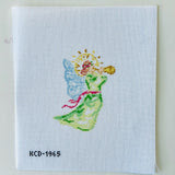 Green Angel Canvas