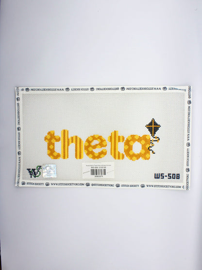 Kappa Alpha Theta Dots & Stripes Canvas
