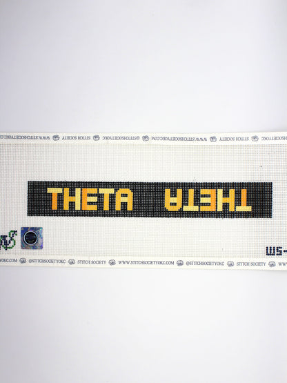 Kappa Alpha Theta Key Fob Canvas