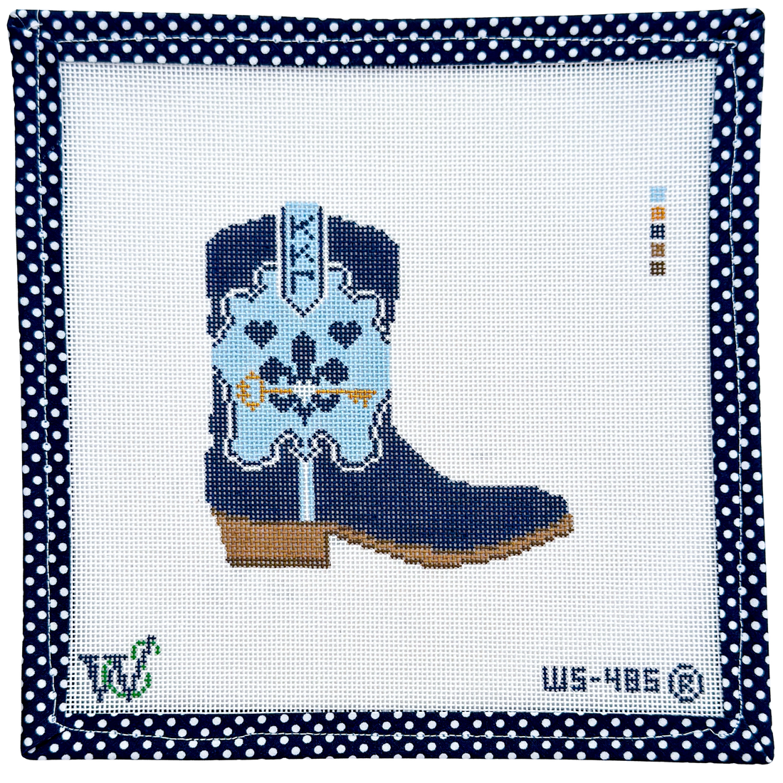 Kappa Kappa Gamma Boot Canvas