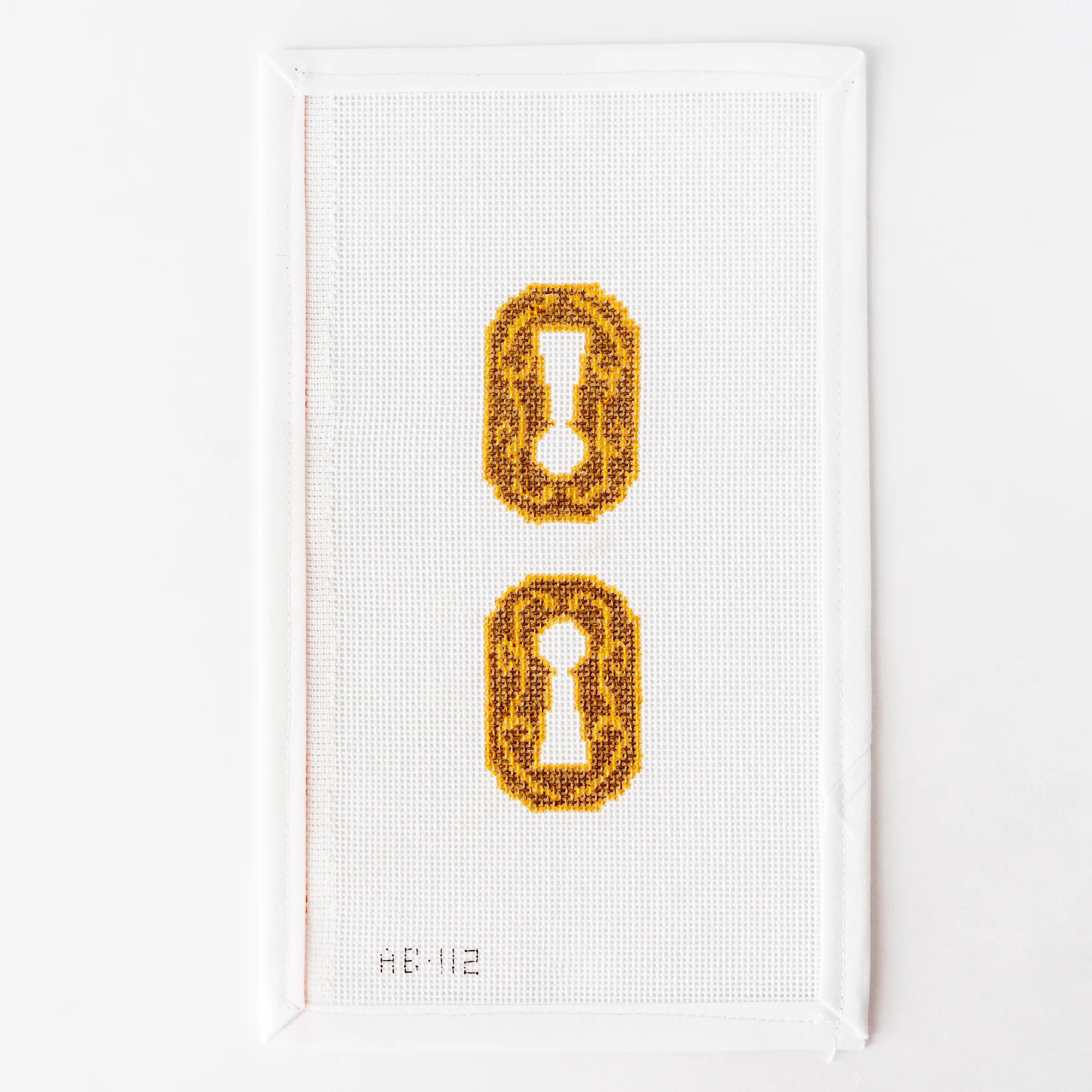 Key Hole Scissor Fob Canvas