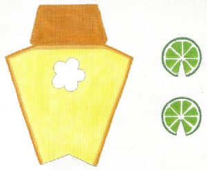 Key Lime Pie 3D Canvas