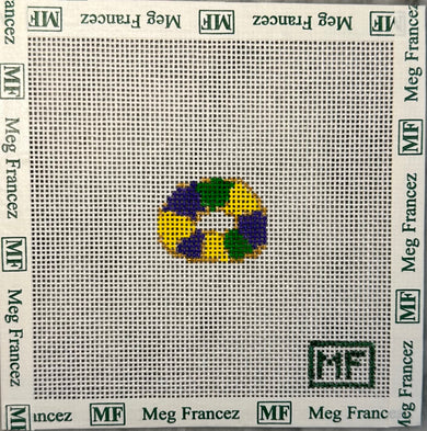 King Cake Mini Canvas