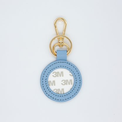 Self-finishing Leather Key Fob- Various Colors