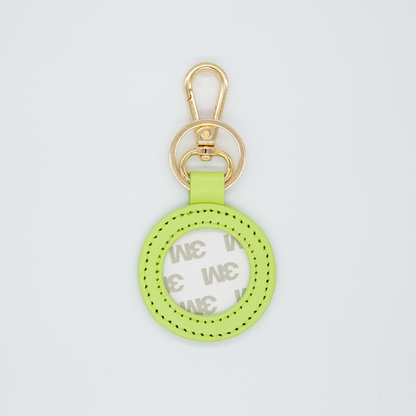 Self-finishing Leather Key Fob- Various Colors