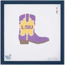 LSU Boot Canvas