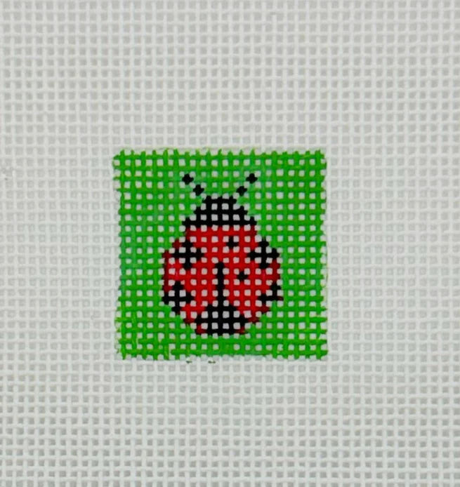 Ladybug 1 Inch Square Canvas